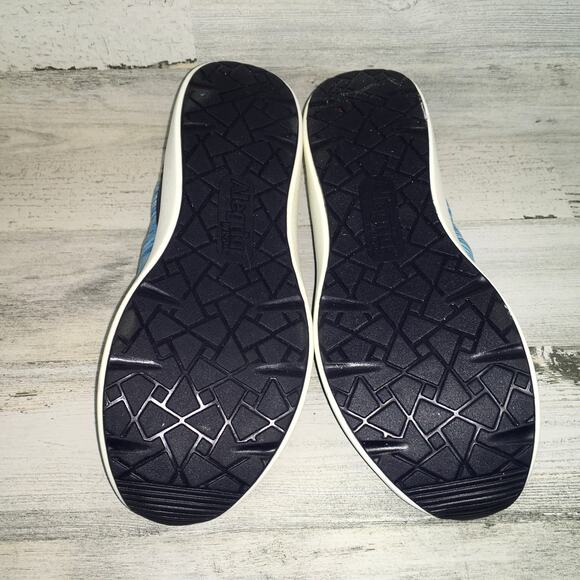 Alegria TRAQ Qest Sneaker Blue 38 7.5-8 Nursing Lace Up Shoe Comfort Walking - Picture 9 of 11